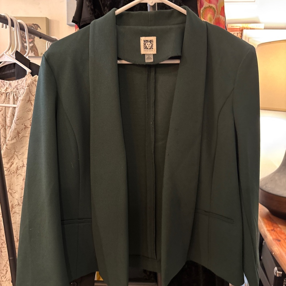 Anne Klein Forest Green Blazer